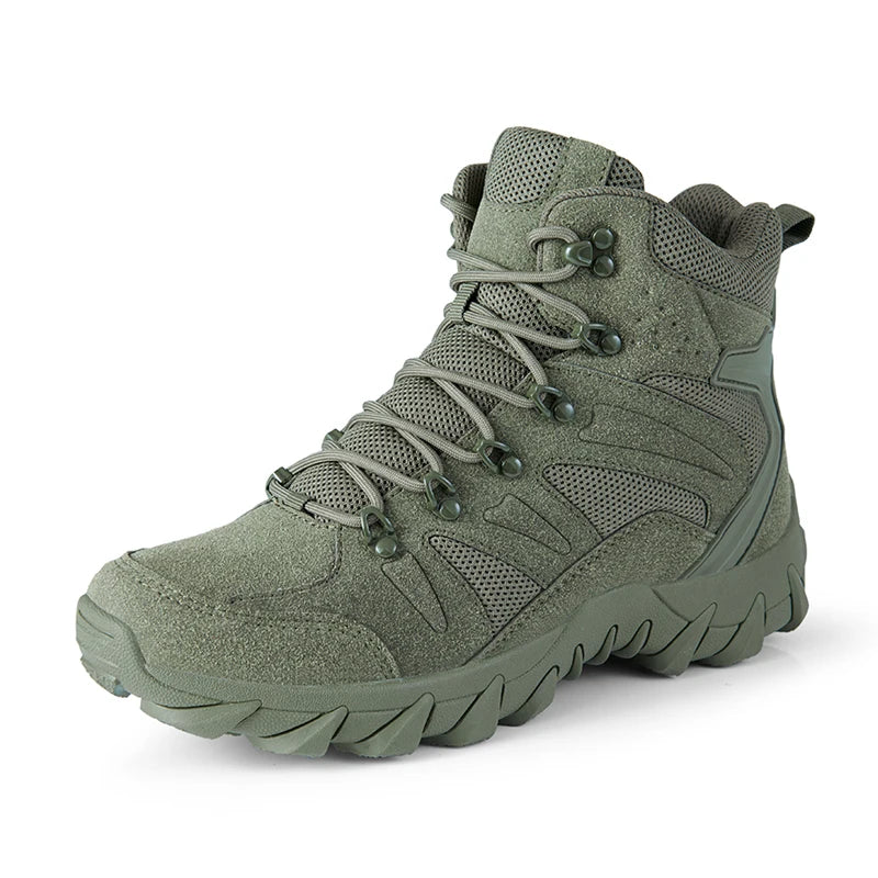 Verbeterde tactiek Combat Training Laarzen Heren Buiten Kamperen Anti-slijtage Snelle respons Wandelschoenen Vissen Jacht Sneakers Heren