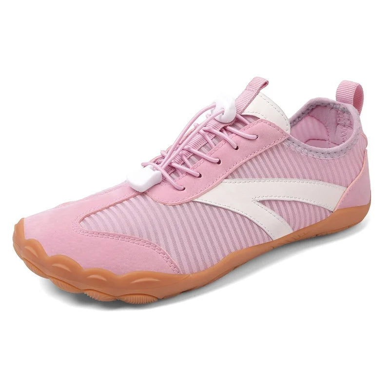 2026 Nieuwe Brede Teen Blotevoeten Schoenen Heren Dames Zero Drop Minimalistische Sneakers Retro Outdoor Antislip Wandelschoenen Casual Sneaker