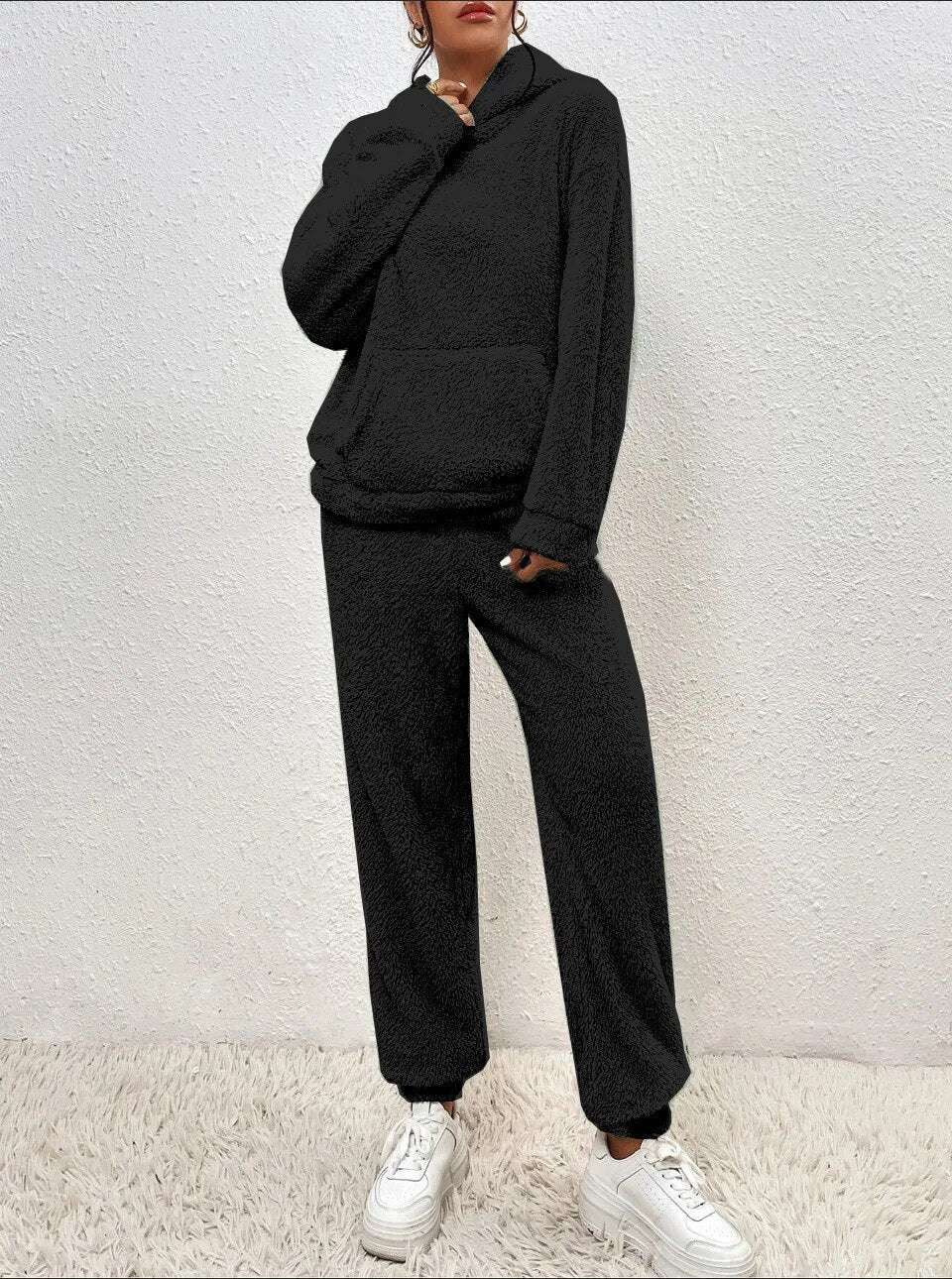 Teddy Hooded Housesuit 724 | Ultra-Comfortable Housesuit - Soft & Warm for Home - Essential