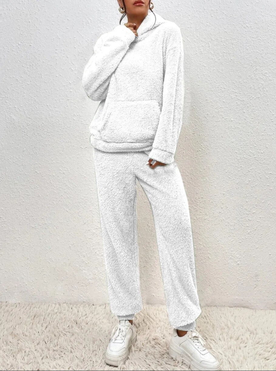 Teddy Hooded Housesuit 724 | Ultra-Comfortable Housesuit - Soft & Warm for Home - Essential