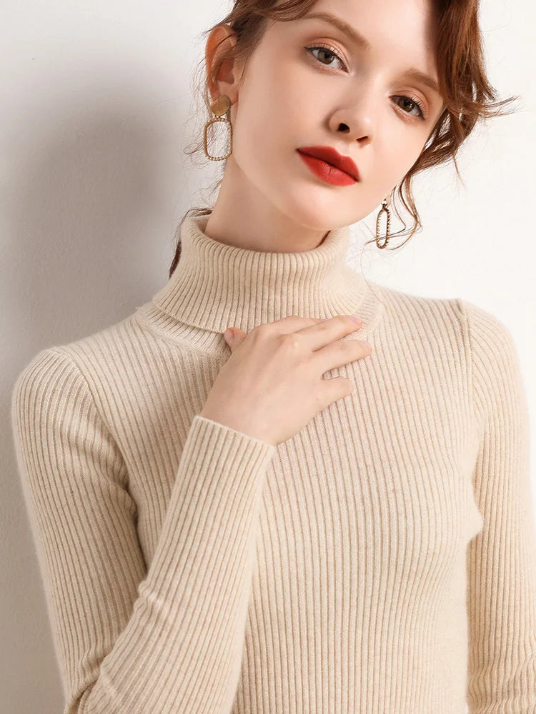 Anouschka | Mjuk turtleneck for kvinna