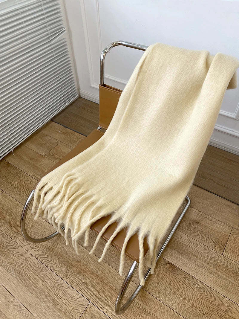 ChicWool | Tjock varm kashmir halsduk