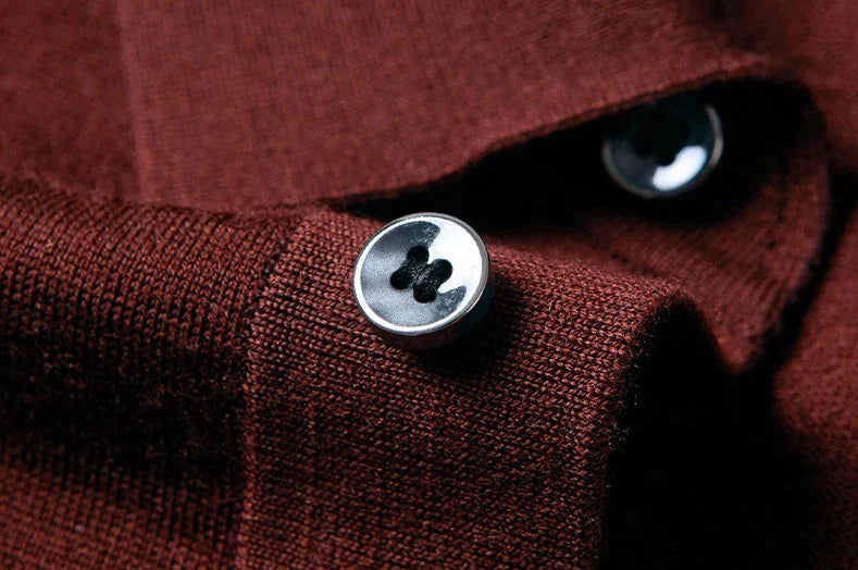 Slim fit hösttröja i ull | Material of high quality - Varmt och mysigt - höst - Perfekt for formella och informella tillfällen