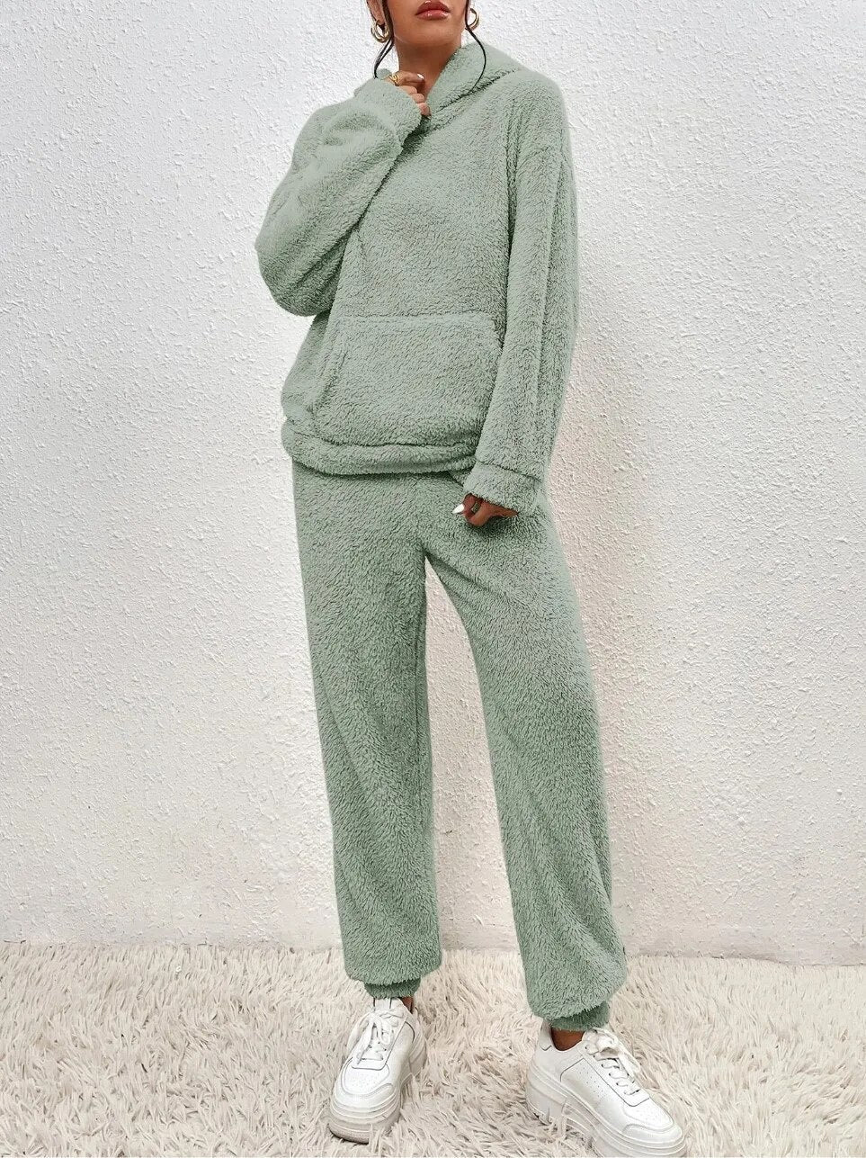 Teddy Hooded Housesuit 724 | Ultra-Comfortable Housesuit - Soft & Warm for Home - Essential