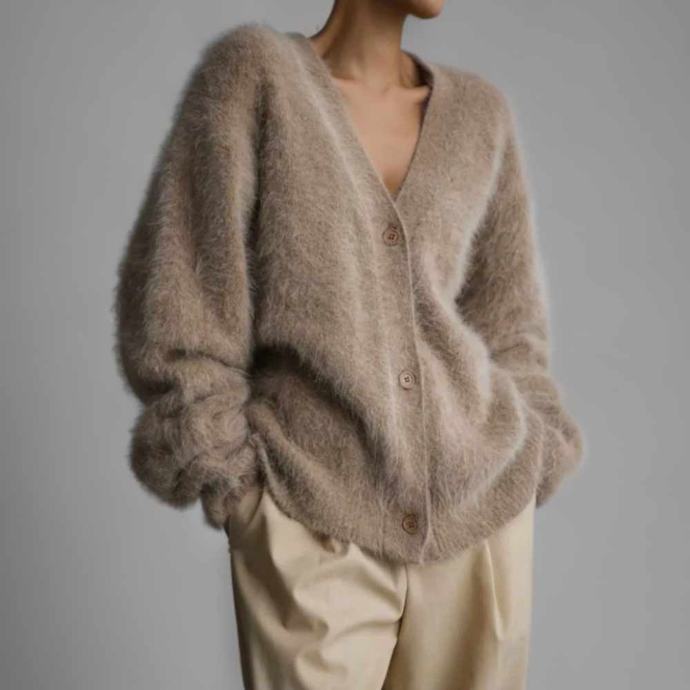 Tröja Dam - Cashmere Sweater - Snygg tröja