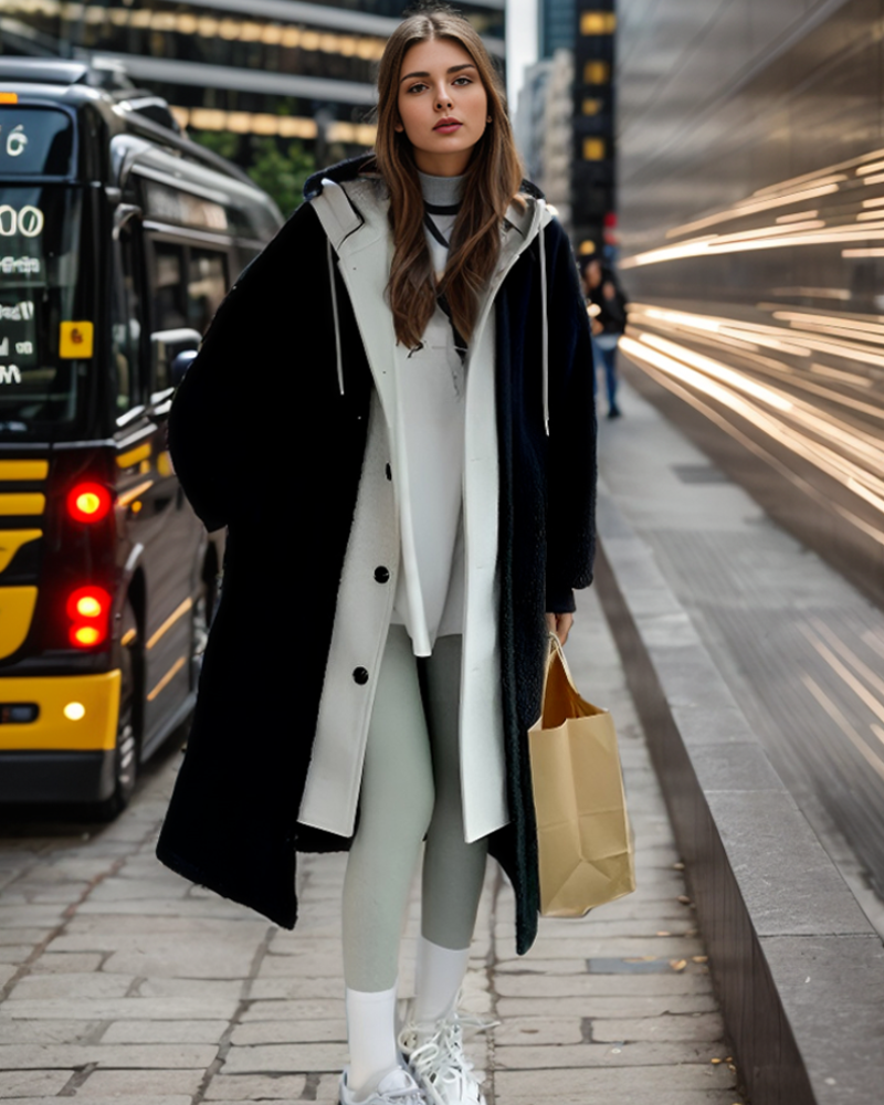 Trenchcoat med huva | Beige - Lätt och funktionell