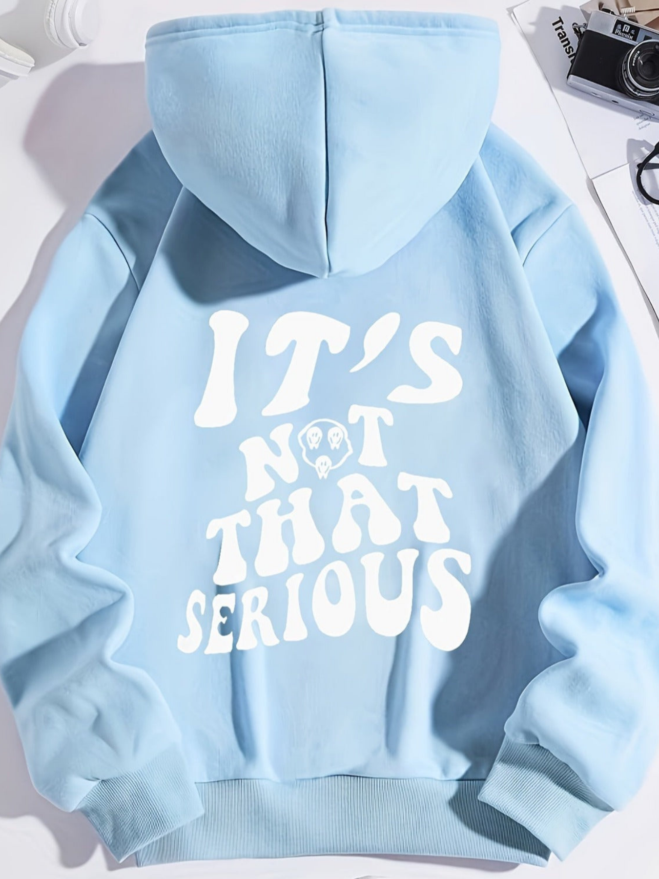 Hoodie Dam, Statement Hoodie | 100% bombull - Bekväm - Perfekt för långa dagar
