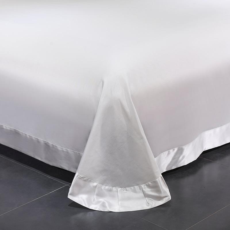 Platinum Falls Off White påskkakset - Egyptisk bombull | Lyxig vit design - Mjuk och andas, perfekt för en sofistikerad look