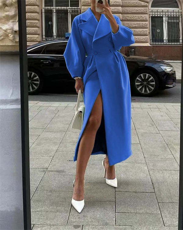 Vintage kappa med lykta ärmar | Clara - Elegant and snygg