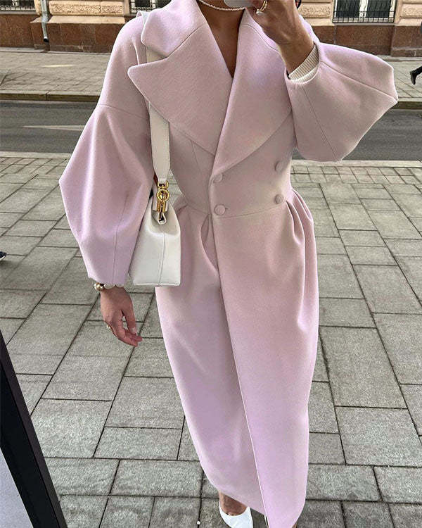 Vintage kappa med lykta ärmar | Clara - Elegant and snygg