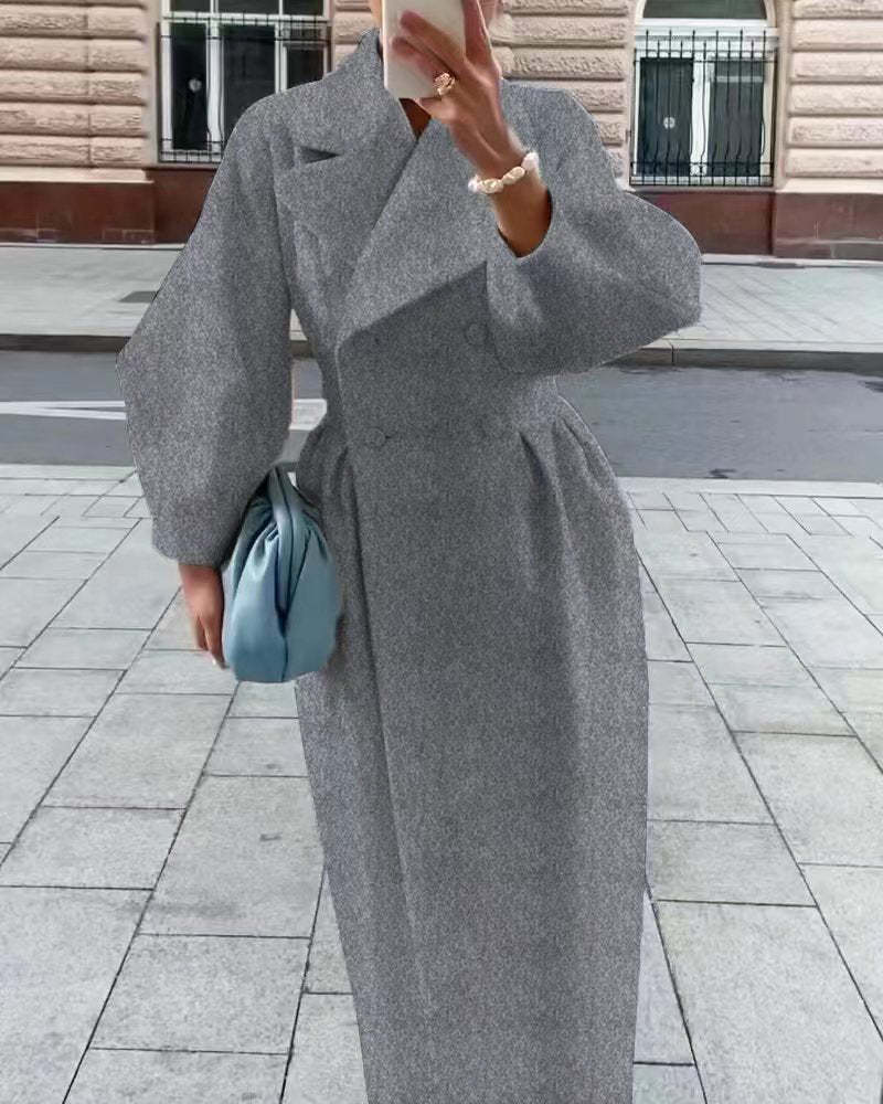Vintage kappa med lykta ärmar | Clara - Elegant and snygg
