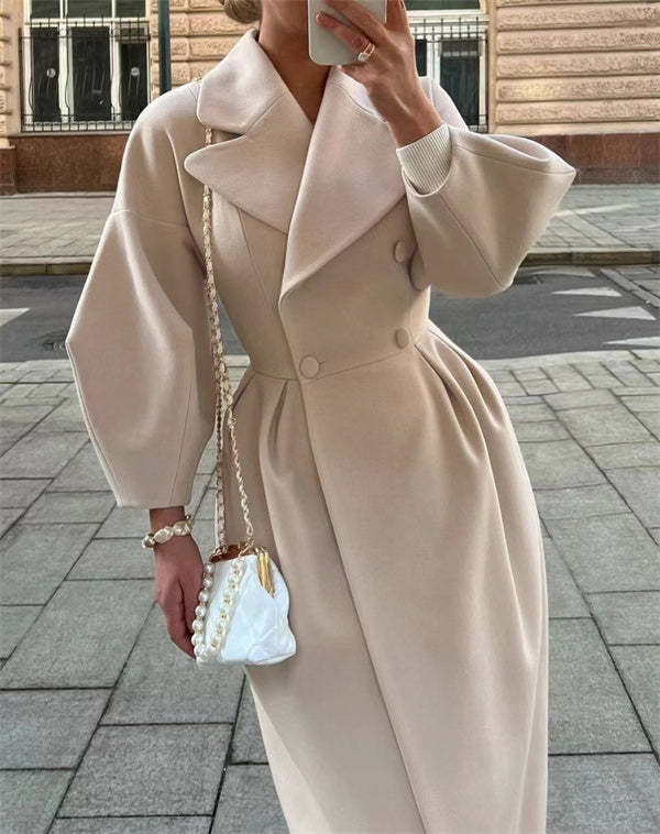 Vintage kappa med lykta ärmar | Clara - Elegant and snygg