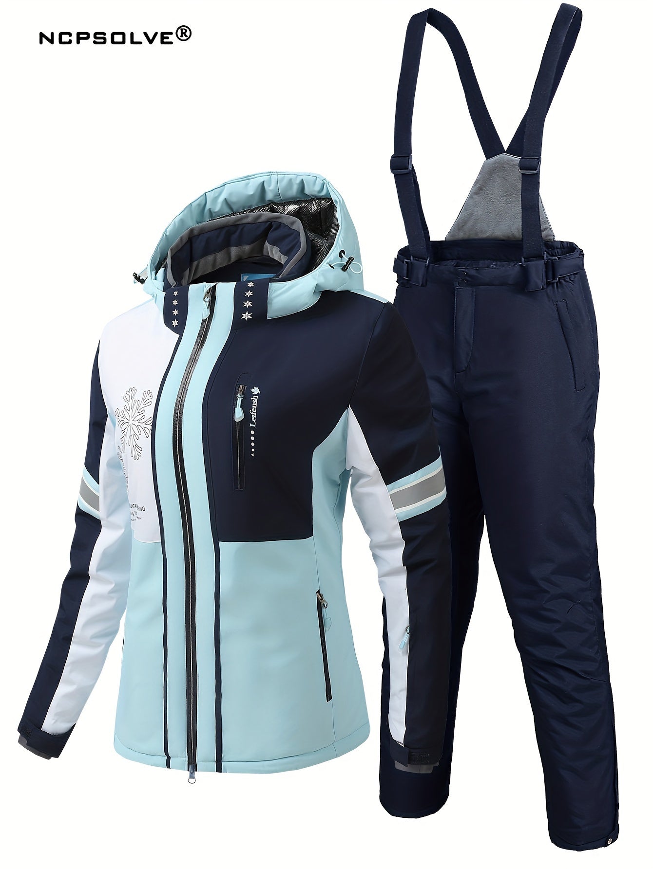 Skid-eller snowboard dräkt for kvinnor 356 | Find out how much you love - fodrad for comfort under kalla årstider - viktigt