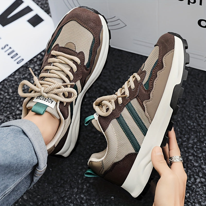 Låga Sneakers Herr 283 | Bekväma Casual Sneakers - För vår och sommar - Essential