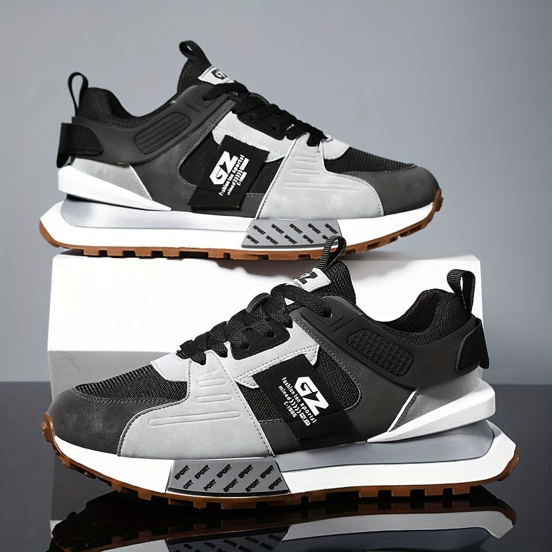 Lo Streetwear Sneaker 317 Herr | Och lika bekvämt - Snörning för promenader och fitness - viktigt