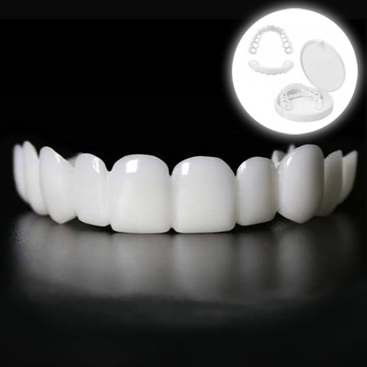 Snap-On Smile™ faner – Återanvändbara dental fasader för en strålande leende utan tandläkare