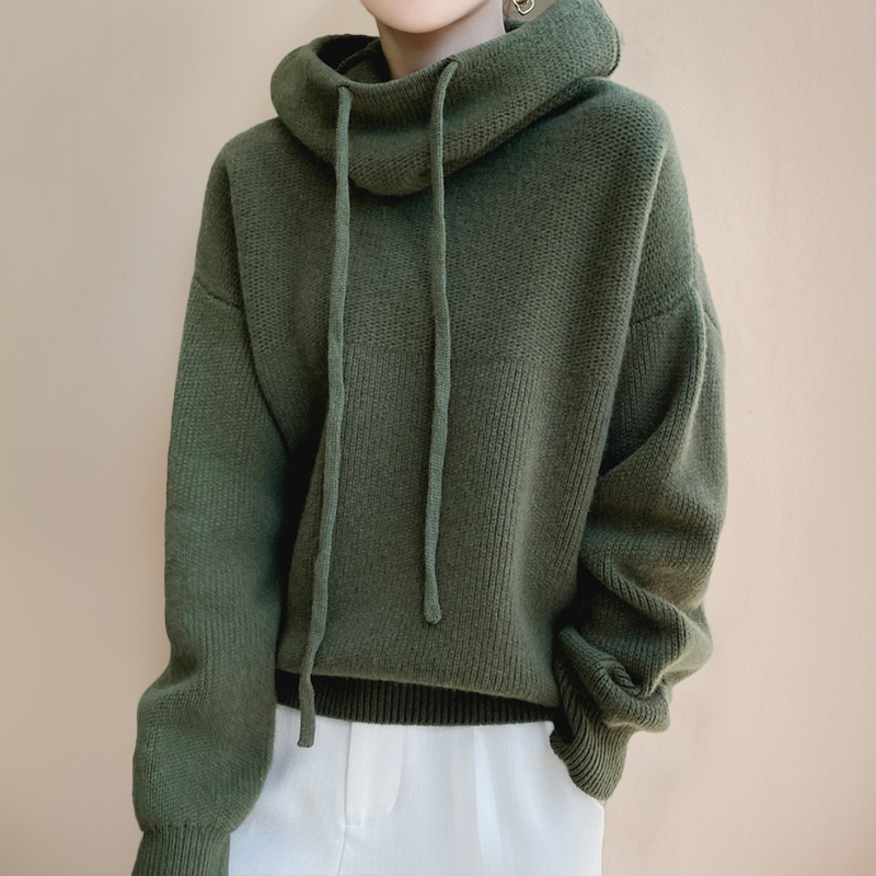 Damtröja - Merinoull - Kabelstickad - För en mysig och snygg outfit