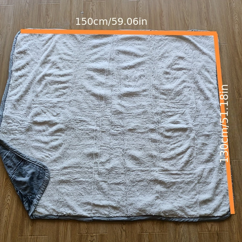 Flanell vattentät filt | Mjuk & Andas - Vattentät funktion - 130cm x 150cm