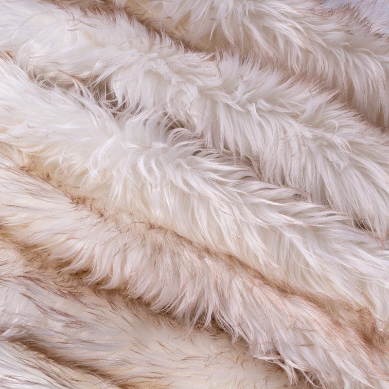 Arctic Fox fuskpälsfilt | Mjuk imiterad pals - Varm och lyxig look