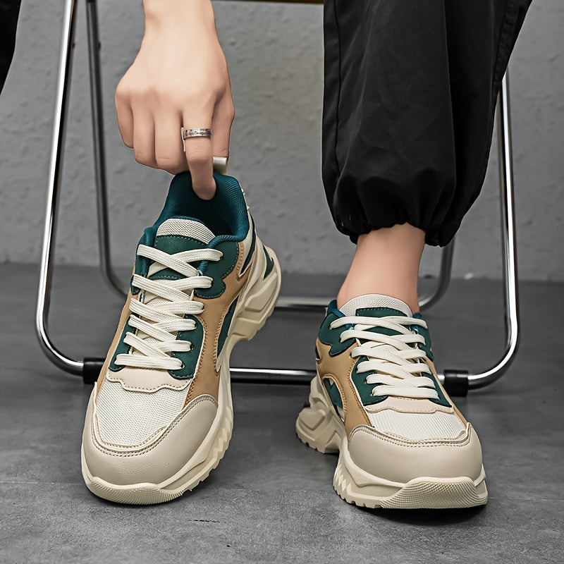 Mesh Streetwear Sneaker + Herr 631 | Lätt och retrostilt - Idealisk för sport och fritid - viktigt