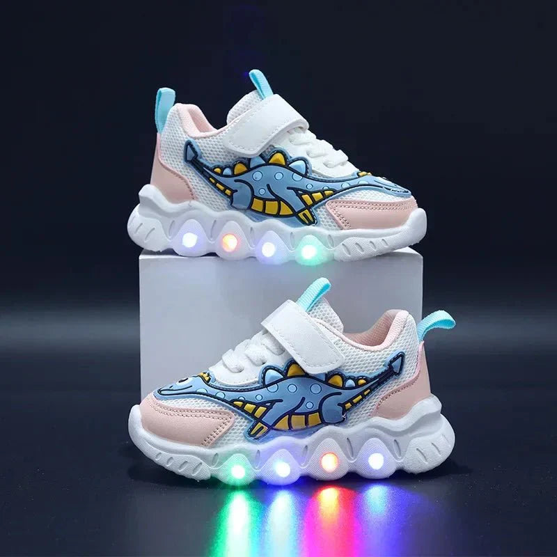 Glöder | Light Up Dino Sneakers
