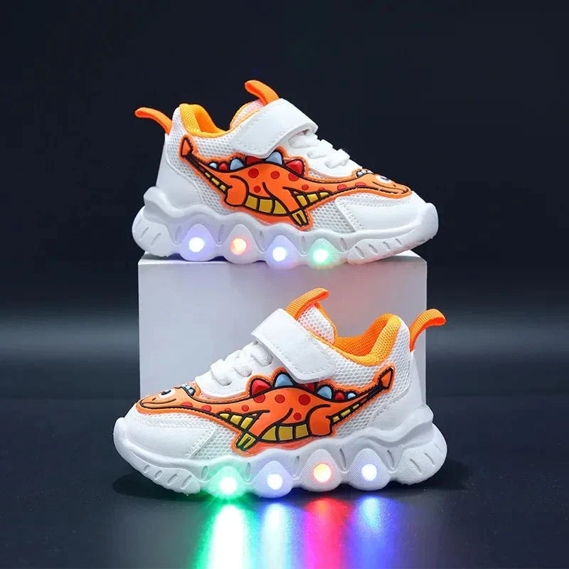 Glöder | Light Up Dino Sneakers