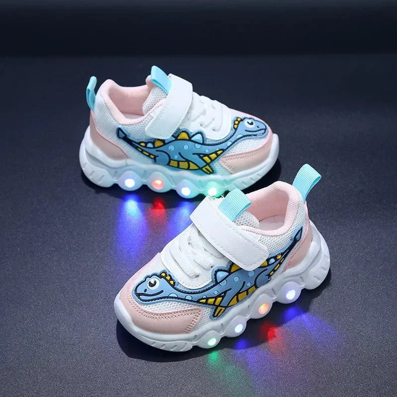 Glöder | Light Up Dino Sneakers
