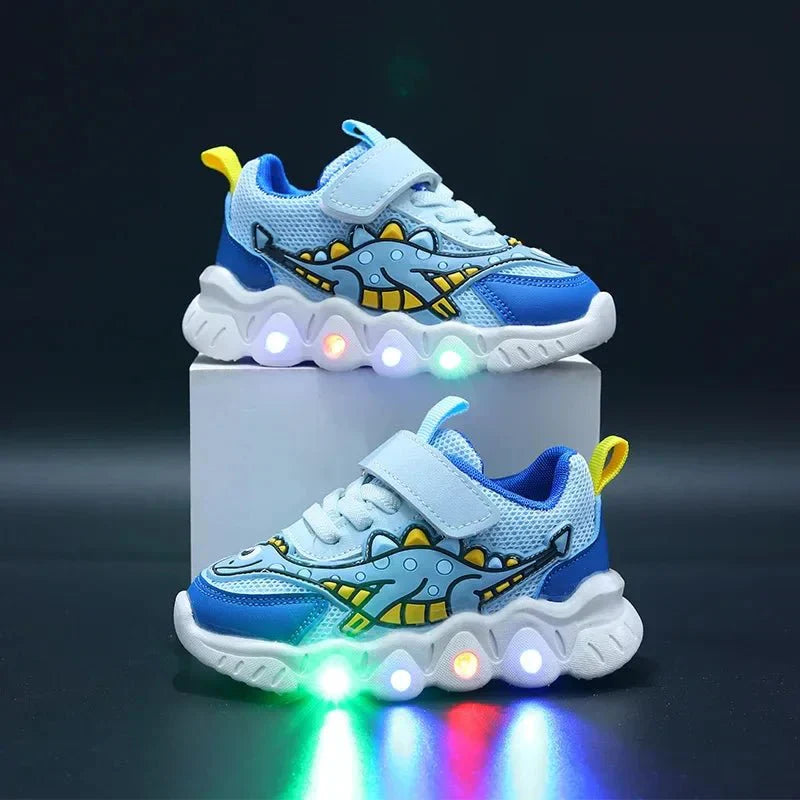 Glöder | Light Up Dino Sneakers