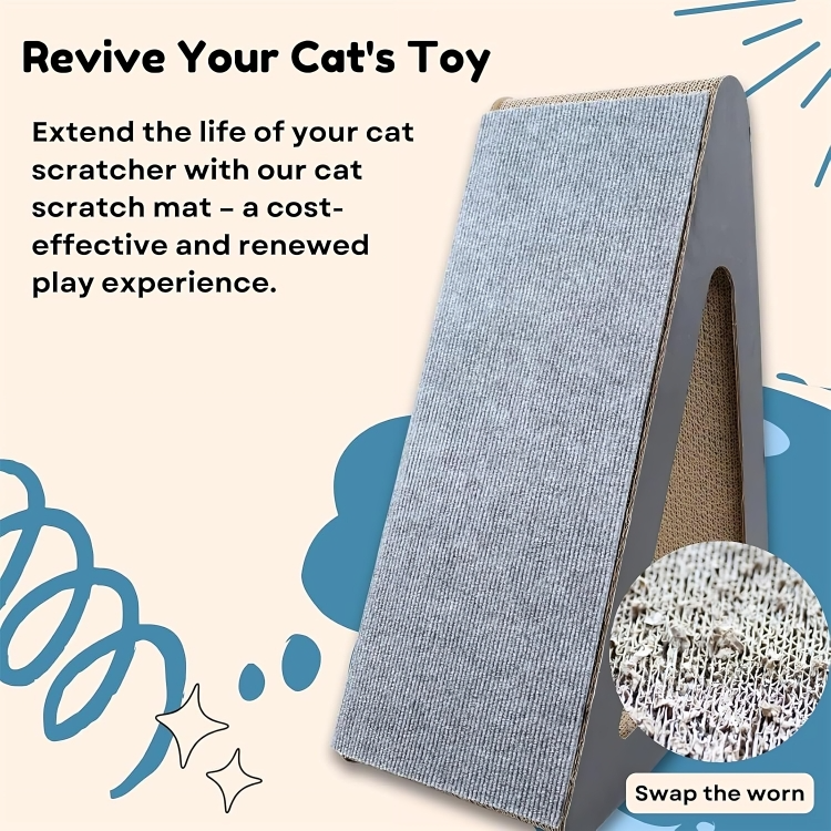 Cat Scratching Mat - ClawSafe - Självhäftande - Möbelskydd