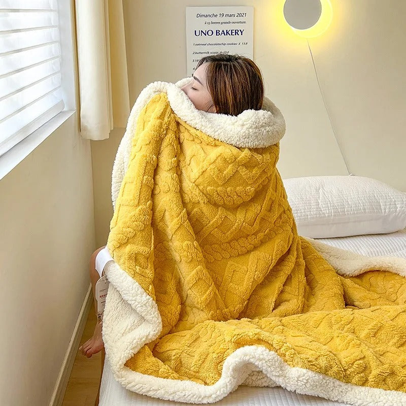 Tjock vinter lammmull filter | WarmWool – ultimat värme och komfort