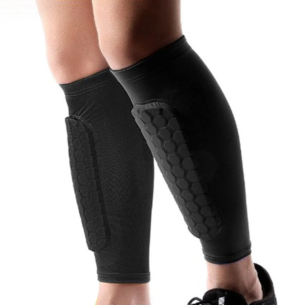 Benskydd with integrator ankelstrumpa for fotboll | Ultralätt allt-i-ett-skydd | Ergonomic fit | Andningsbart material | Unisex storm