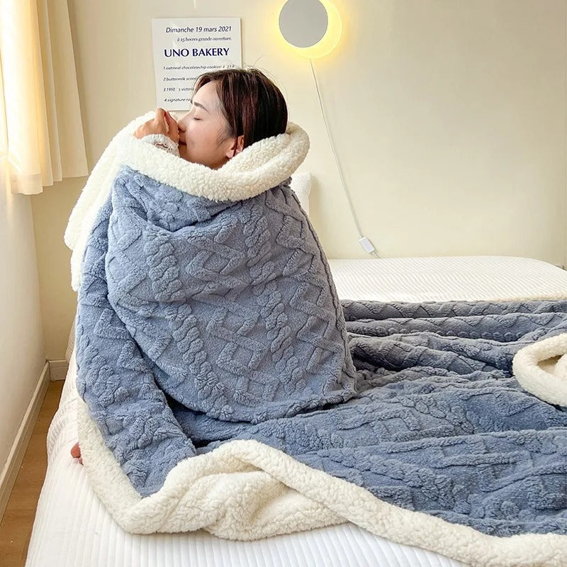Tjock vinter lammmull filter | WarmWool – ultimat värme och komfort