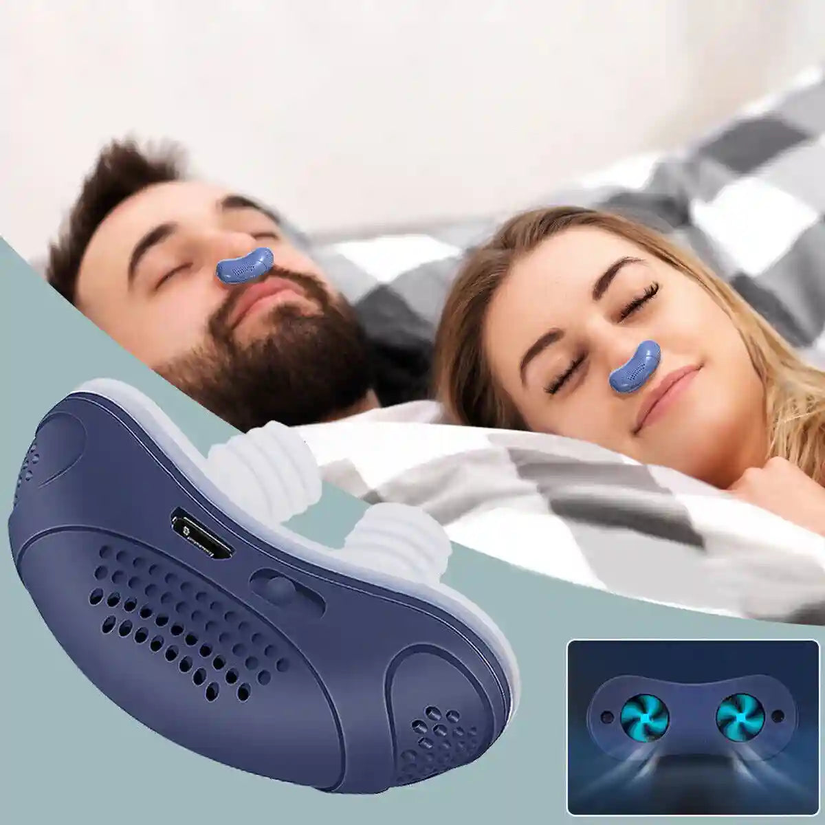 Micro CPAP somnapnéapparat för resor & anti-snarkning - CPAP alternativ