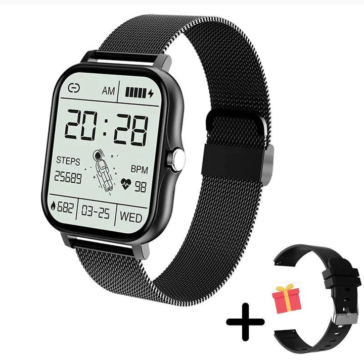Smartklocka 24' | Snygg Smartwatch - Perfekt för aktivitet och hälsa - Viktigt