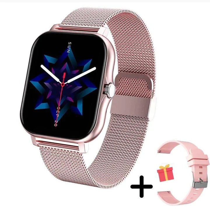 Smartklocka 24' | Snygg Smartwatch - Perfekt för aktivitet och hälsa - Viktigt