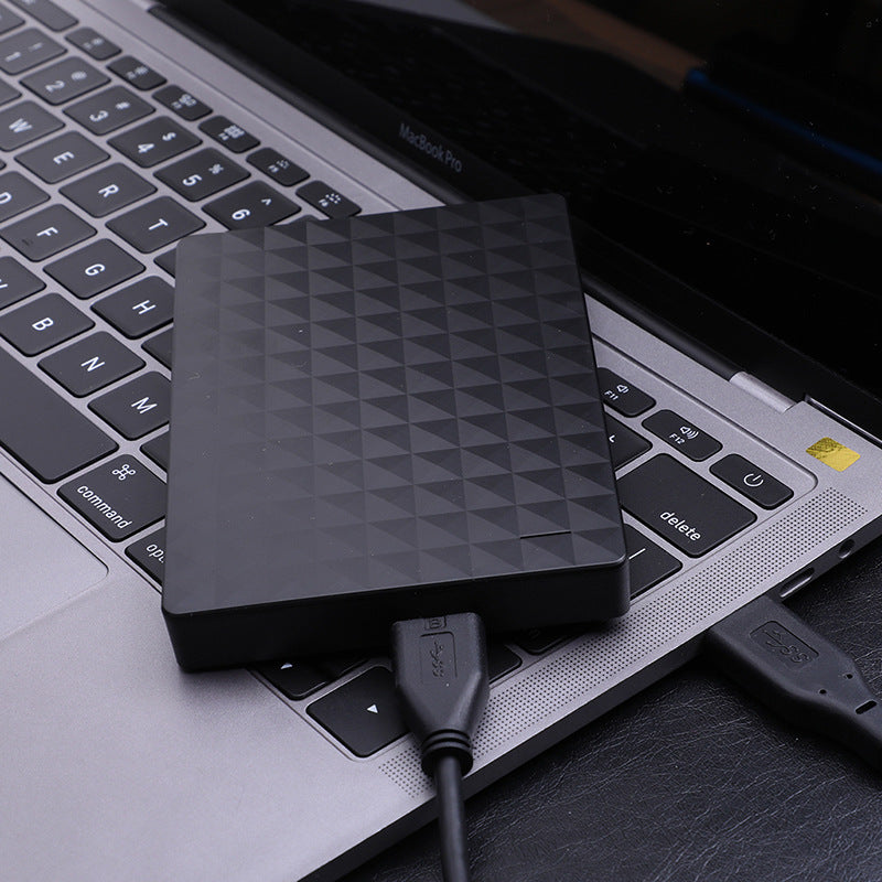Ultratunn bärbar hard disk - 10TB storage capacity - blixtsnabb USB 3.0 - lätt