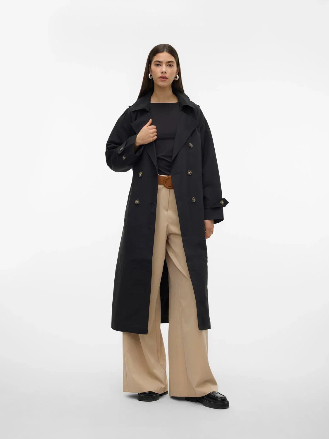 Vindtat trenchcoat | Snygg och funktionell - Perfekt för ljusa dagar