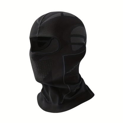 A Unisex Warm Hat And Face Mask for Outdoor Skiing And Motorcycling in Autumn And Winter, Designed to Protect The Face And Neck from Wind And Cold, Featuring a Balaclava Style.