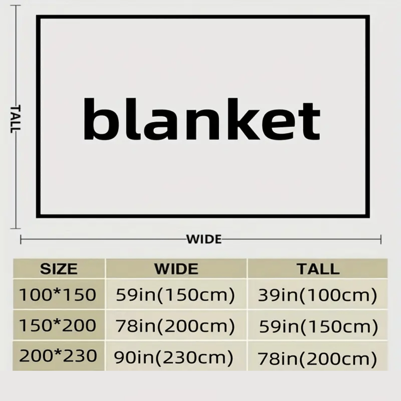 Mysig randig flanellfilt | Mjuk och lätt - perfekt för soffa, säng eller resor