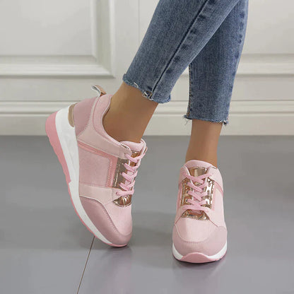 Vita sommarsneakers dam | Lätta och ventilerande skor för kvinnor | Perfekt promenad | EU-stork 36-42 | Bekväma vardagsskor för fritid och resa