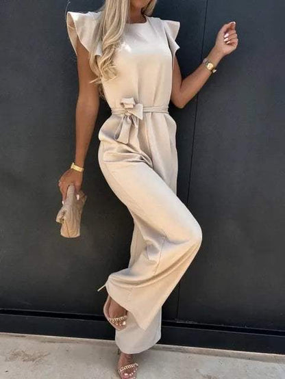 Peach™ | Elegante Jumpsuit met Ruches - Visconte