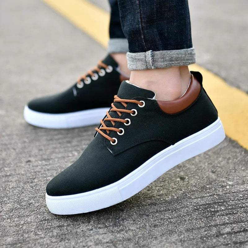 Trendy Lage Herensneakers - Visconte