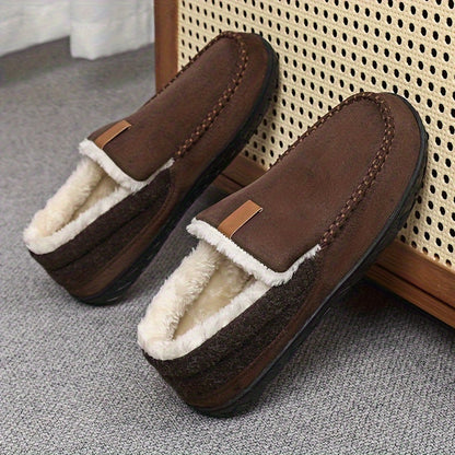 Loafers Slippers Men | Warm - Sheep Wool - Winter - Nice for Home