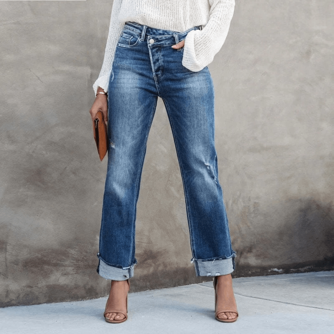 Stijlvolle Damesjeans – De Perfecte broek voor comfort en stijl - Visconte