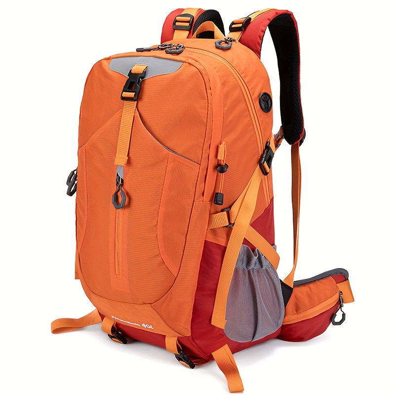 A Spacious And Lightweight Unisex Outdoor Hiking Backpack - a Durable Travel Bag Featuring Adjustable Chest Straps, a Removable Frame, Multiple Pockets, And an Ergonomic Design, Suitable for Outdoor Camping And Business Trips
