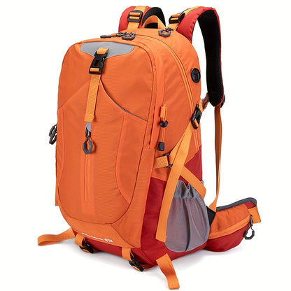 A Spacious And Lightweight Unisex Outdoor Hiking Backpack - a Durable Travel Bag Featuring Adjustable Chest Straps, a Removable Frame, Multiple Pockets, And an Ergonomic Design, Suitable for Outdoor Camping And Business Trips