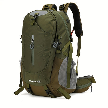 A Spacious And Lightweight Unisex Outdoor Hiking Backpack - a Durable Travel Bag Featuring Adjustable Chest Straps, a Removable Frame, Multiple Pockets, And an Ergonomic Design, Suitable for Outdoor Camping And Business Trips