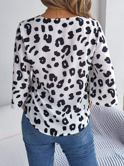 Damesblouse met dierenprint - Visconte