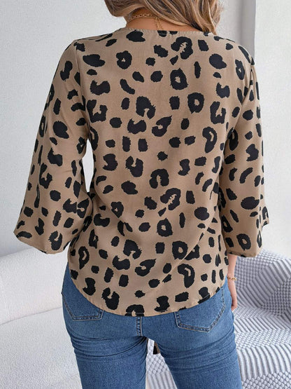 Damesblouse met dierenprint - Visconte