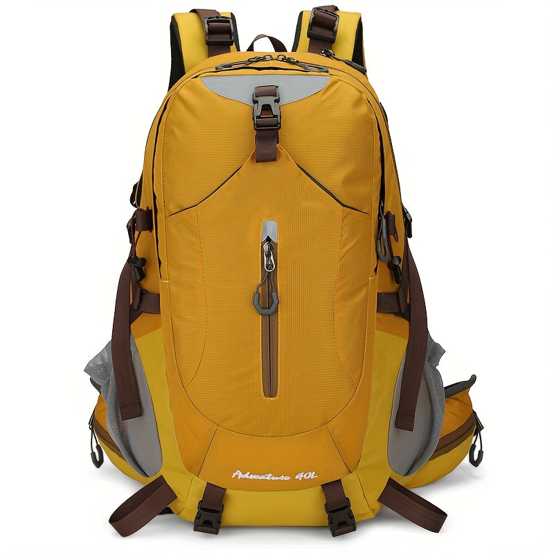 A Spacious And Lightweight Unisex Outdoor Hiking Backpack - a Durable Travel Bag Featuring Adjustable Chest Straps, a Removable Frame, Multiple Pockets, And an Ergonomic Design, Suitable for Outdoor Camping And Business Trips